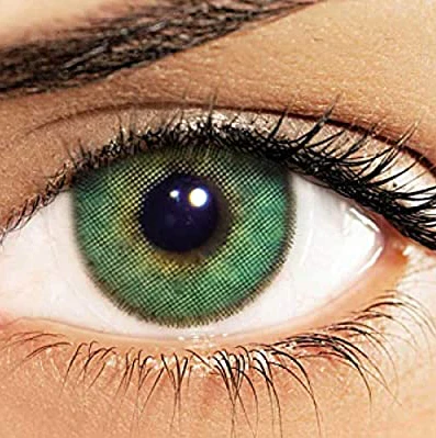 Natural Colors ESMERALDA Green Colored Contact Lenses - Roseibase