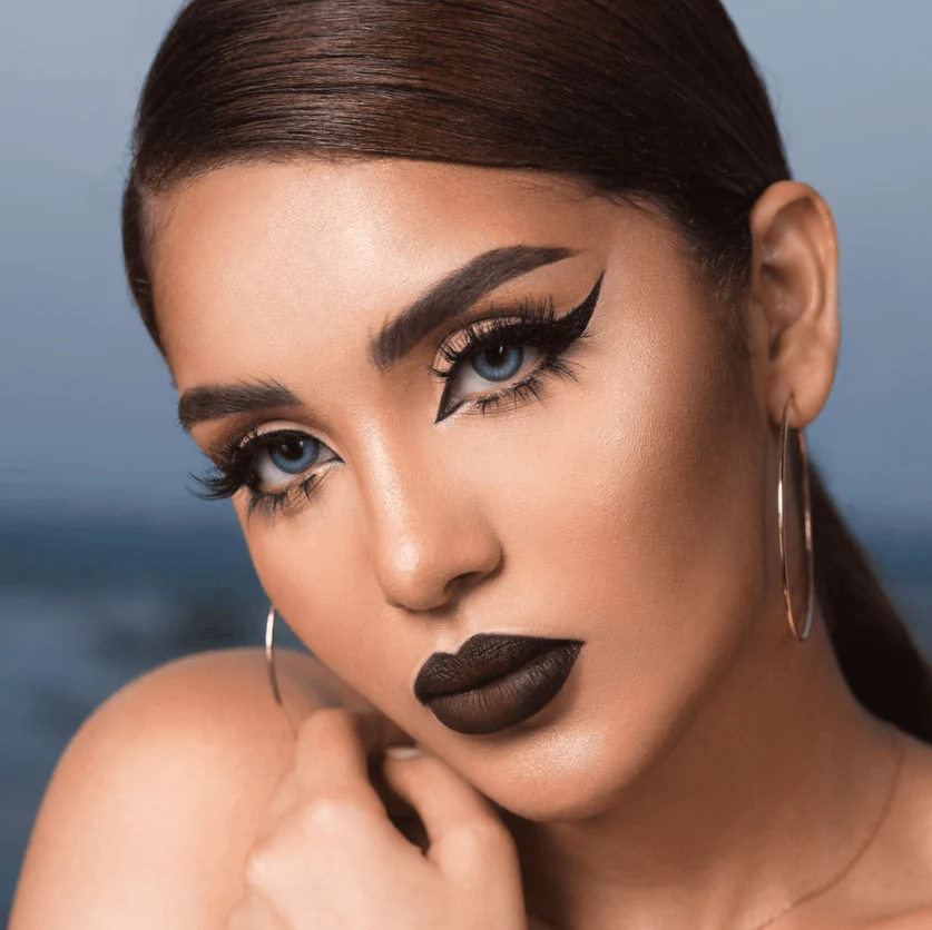 DIAMOND Pacific Blue Colored Contact Lenses - Roseibase