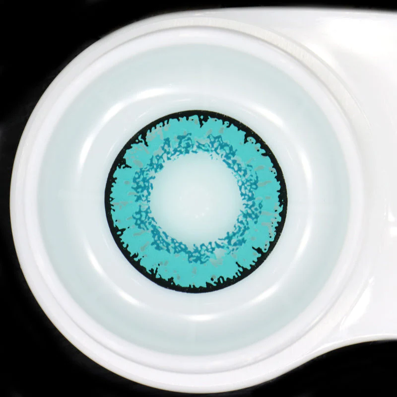 Cosplay Queen Light Blue Colored Contact Lenses - Roseibase