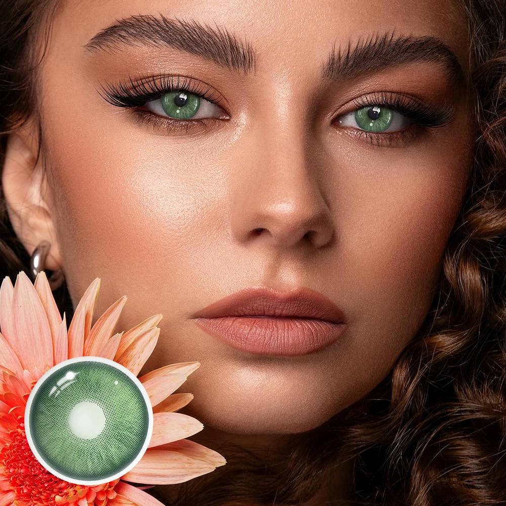 Mars Green Colored Contact Lenses - Roseibase