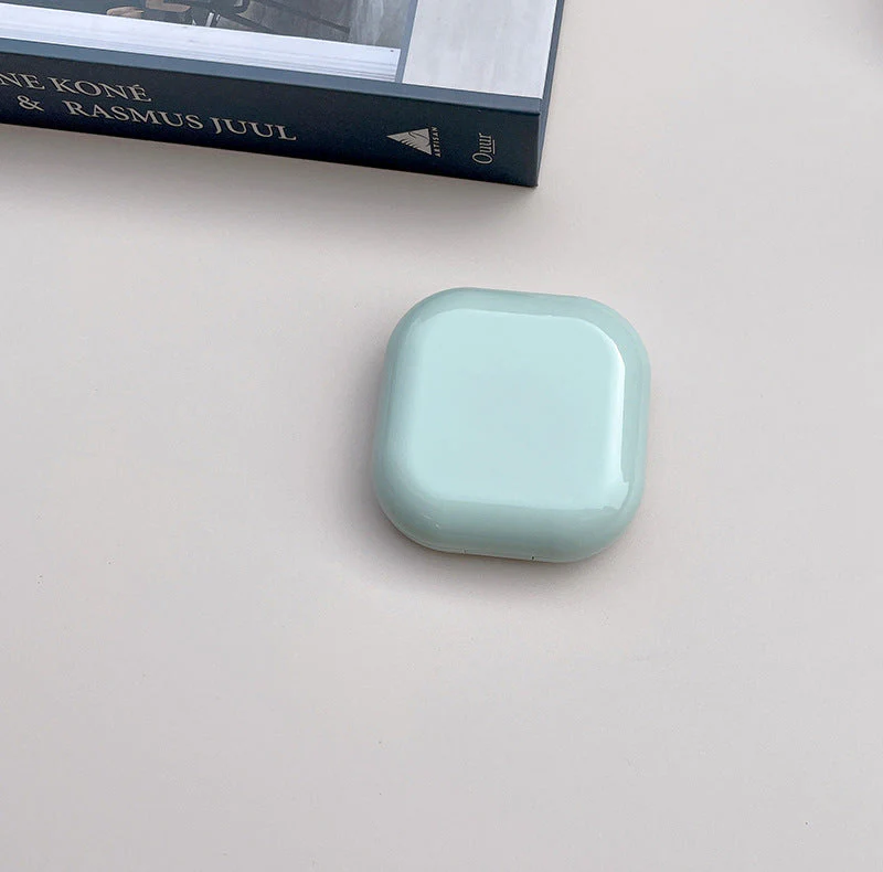 Cute simple Colored Contact Lens Case - Roseibase
