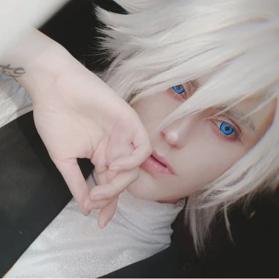 Cosplay Pixie Blue  Colored Contact Lenses - Roseibase