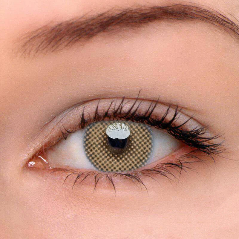 Matte Hazel Colored Contact Lenses - Roseibase