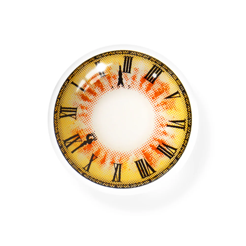 Cosplay DATE A LIVE Toki Aki Kurumi Brown Prescription Colored Contact Lenses - Roseibase