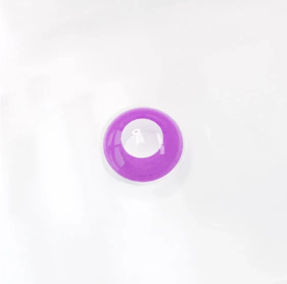 Cosplay Violet block Purple Colored Contact Lenses - Roseibase