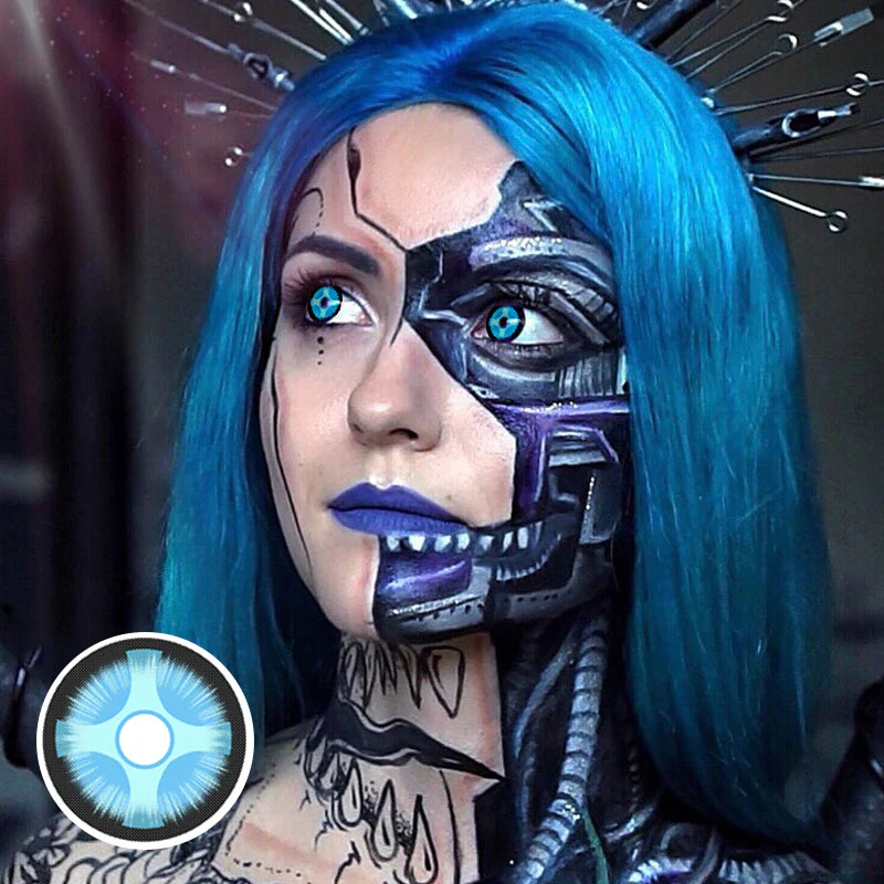 Cosplay Decim-Eye Colored Contact Lenses - Roseibase