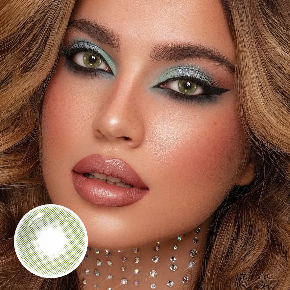 Hidrocor Mint Green Daily (10 Pcs) Colored Contact Lenses - Roseibase