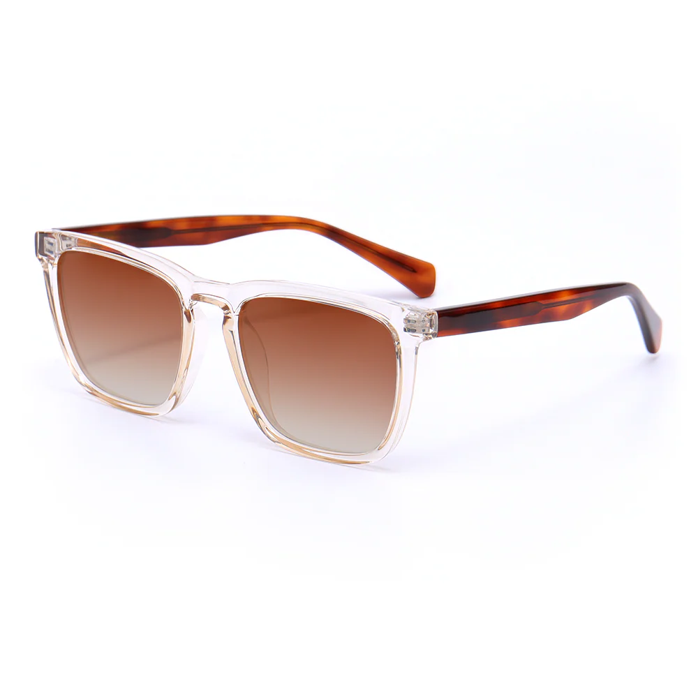 Brenda Retro Square Yellow Sunglasses - Roseibase