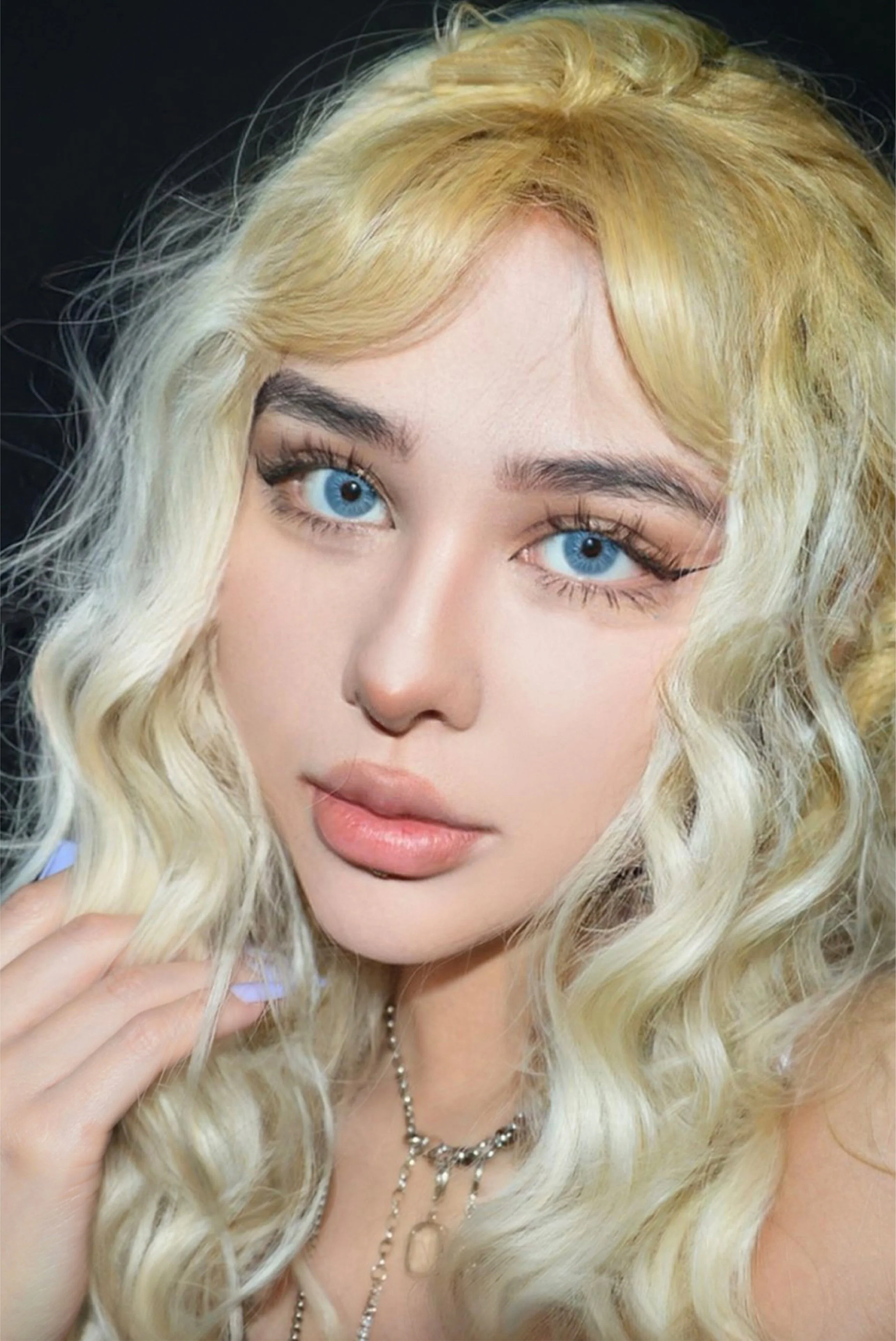 Love Story Martini Blue Prescription Colored Contact Lenses - Roseibase