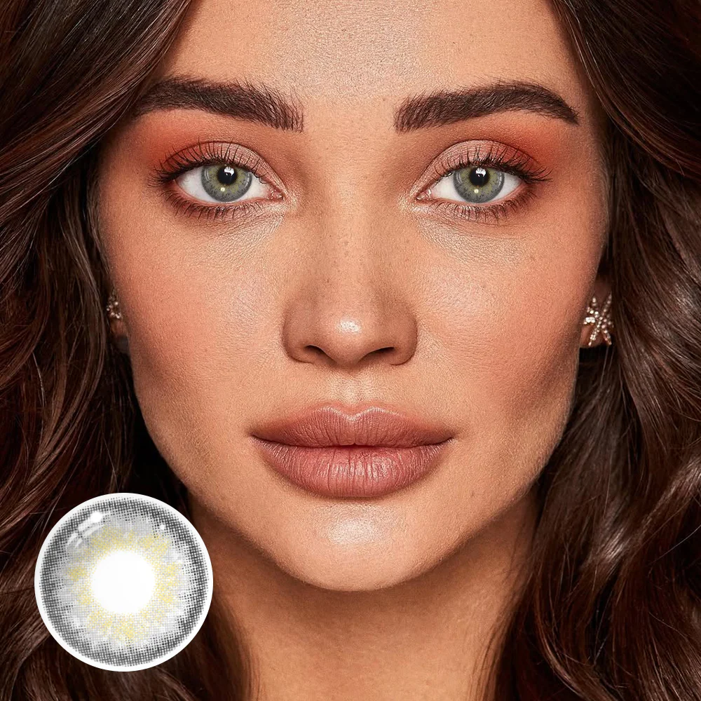 Elsa Gray Colored Contact Lenses - Roseibase