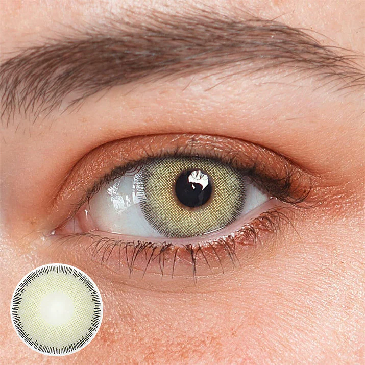 Breena Gray Colored Contact Lenses - Roseibase