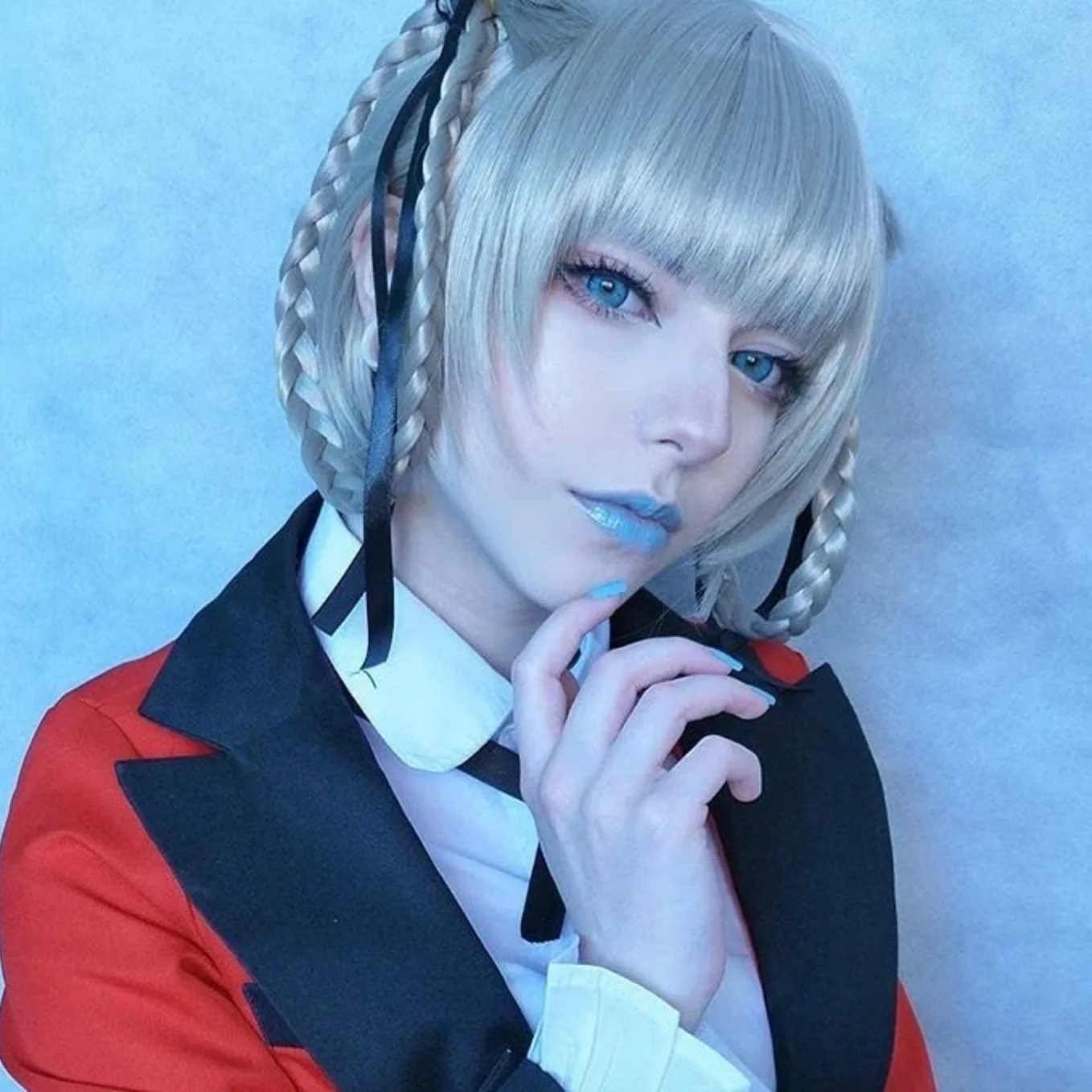 Halloween Miracle Tinged Blue Prescription Colored Contact Lenses - Roseibase