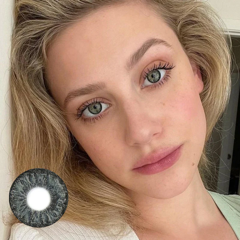 Cocktail Vodka Lime Gray Colored Contact Lenses - Roseibase
