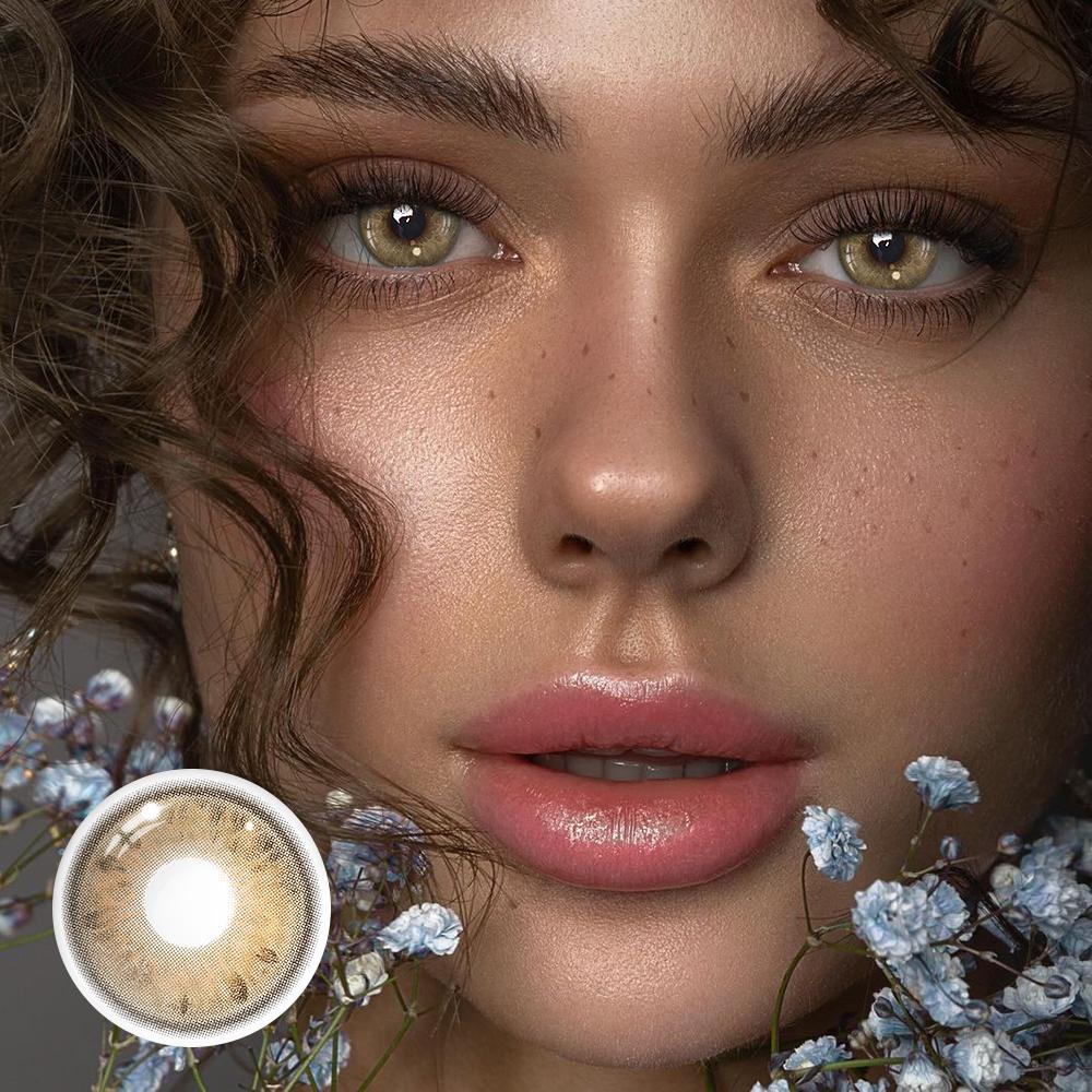 Faylinn Brown Colored Contact Lenses - Roseibase