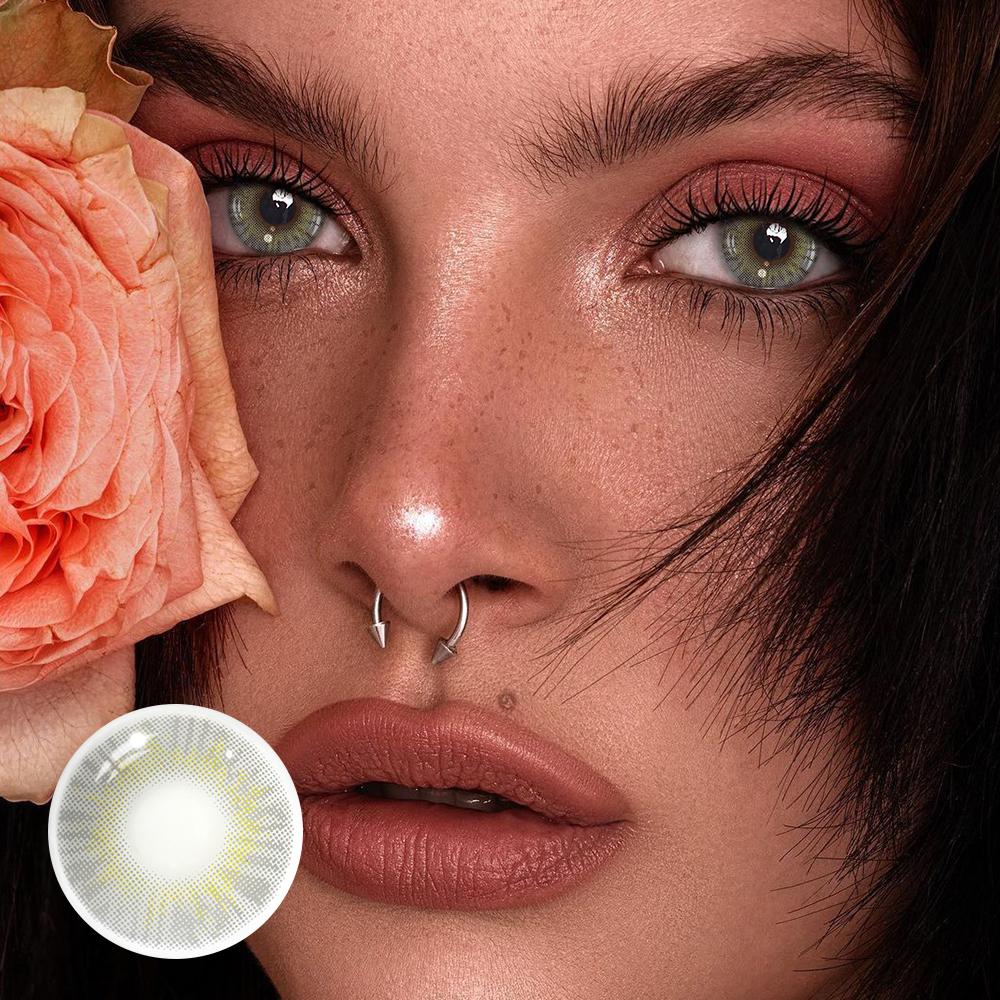 Marilla Gray Colored Contact Lenses - Roseibase