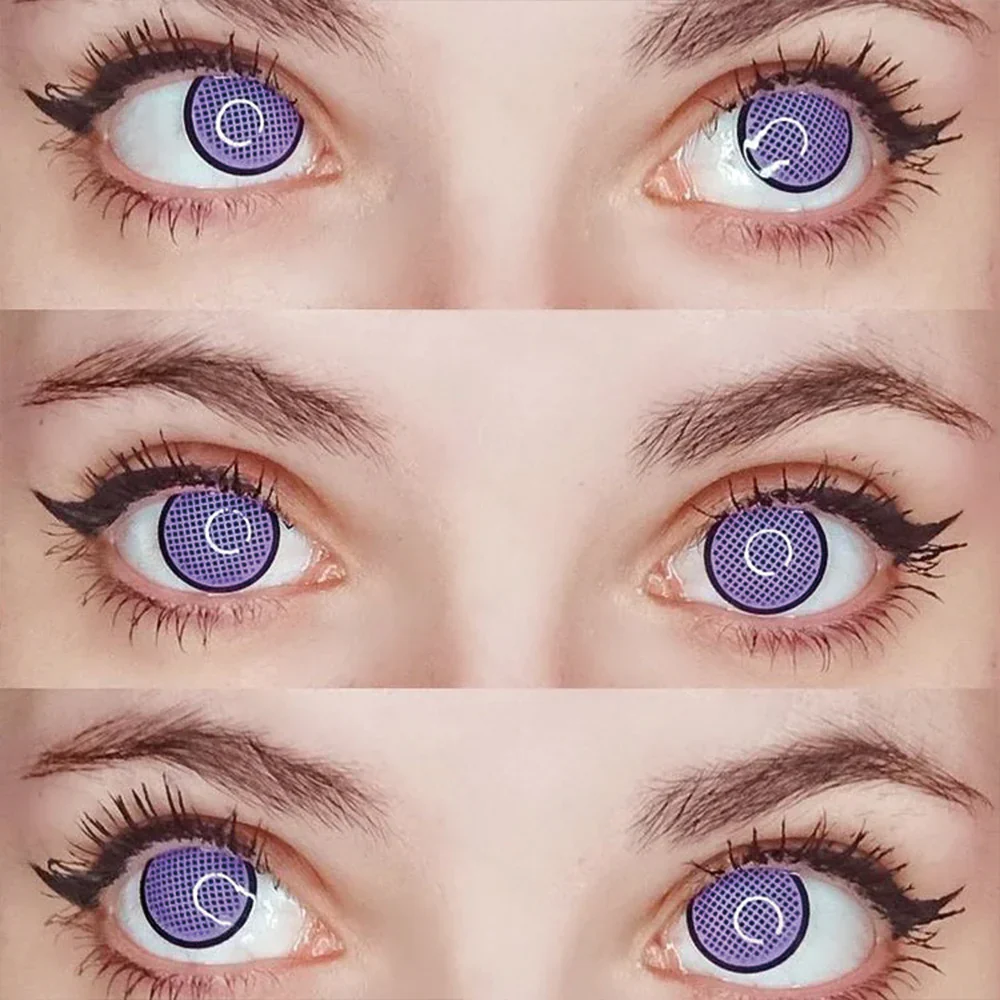 Cosplay Demon Slayer Kochou Shinobu Purple Colored Contact Lenses - Roseibase