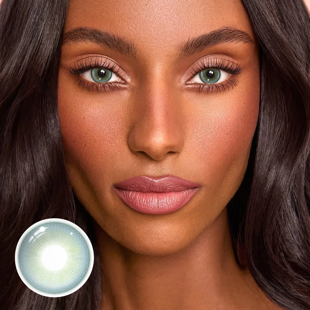 Doris Green Colored Contact Lenses - Roseibase
