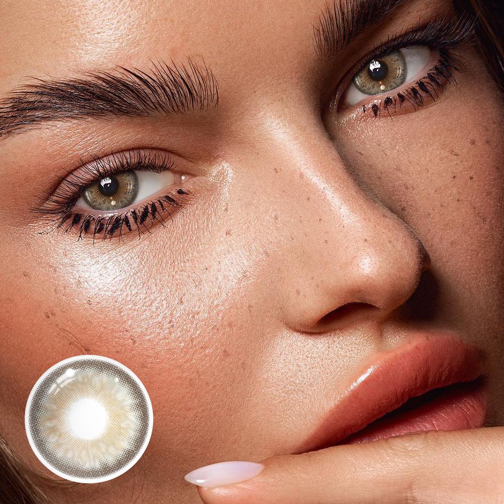 Etoile Brown Colored Contact Lenses - Roseibase