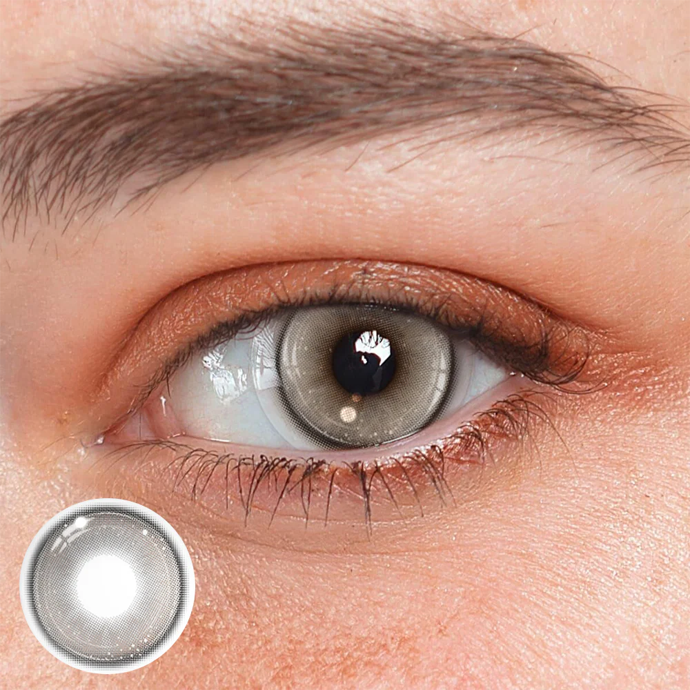 Calytrix Gray Colored Contact Lenses - Roseibase