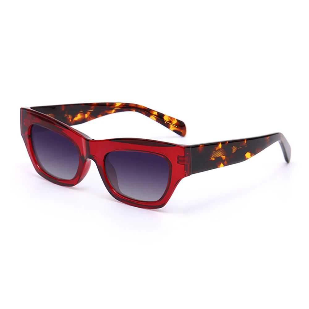 Giselle Cat eye Red Sunglasses - Roseibase