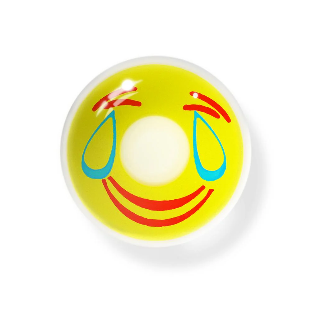 Halloween Smile Yellow Colored Contact Lenses - Roseibase