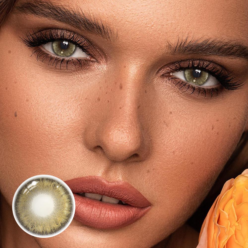 Cynthia Brown Colored Contact Lenses - Roseibase