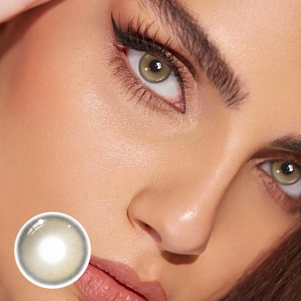 Collins Bejeweled Brown Colored Contact Lenses - Roseibase