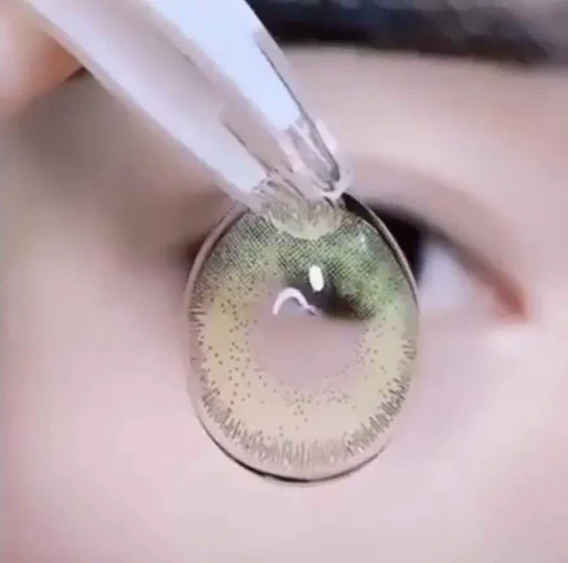 Magic Green Colored Contact Lenses - Roseibase