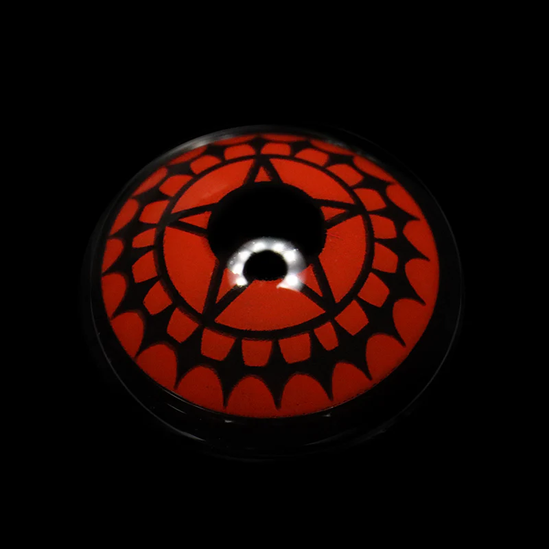 Cosplay Black Butler Blood Red Colored Contact Lenses - Roseibase