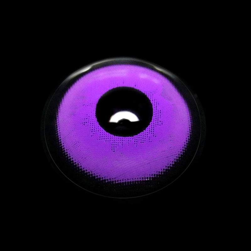 Cosplay Demon Slayer Purple Colored Contact Lenses - Roseibase