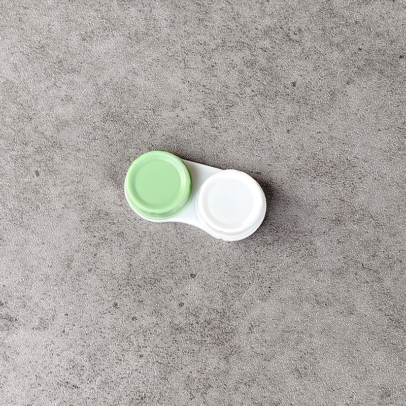 Minimalist Colored Contact Lens Case - Roseibase