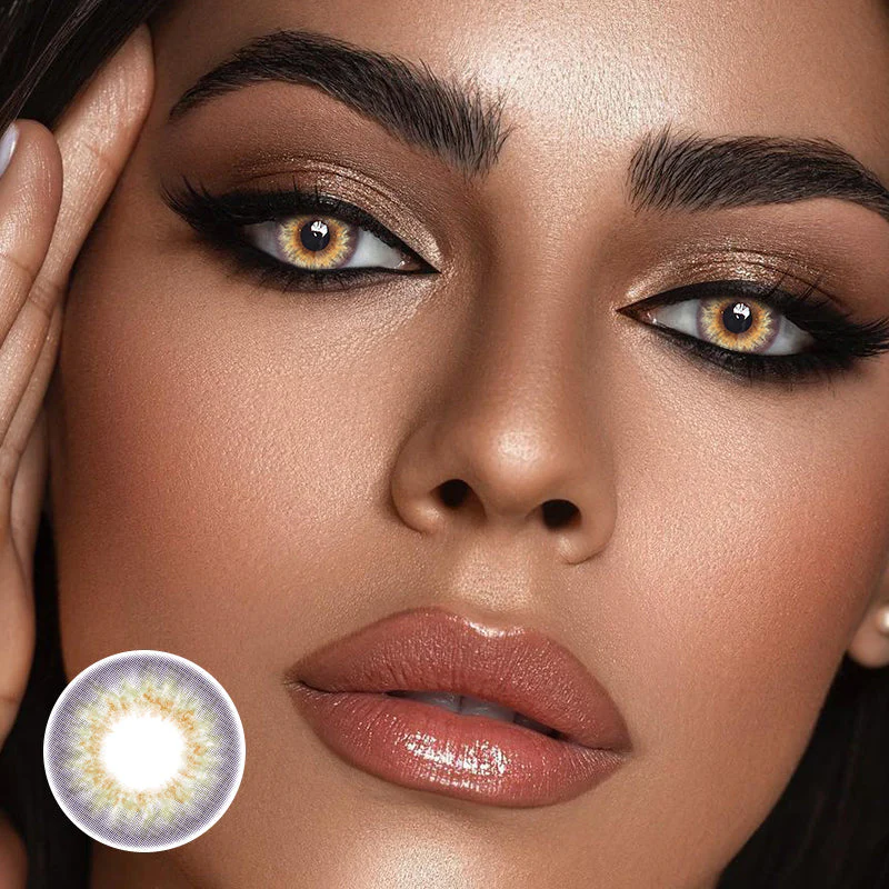 Margaret Purple Colored Contact Lenses - Roseibase