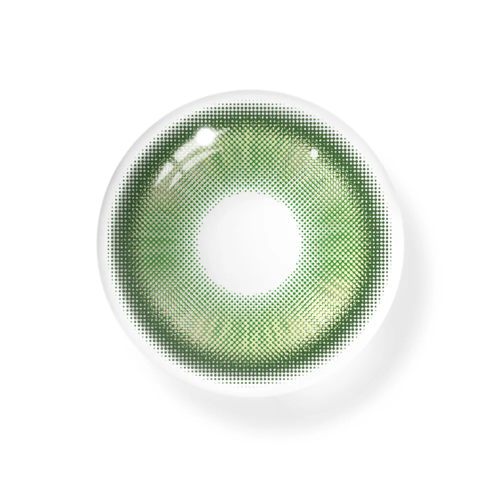 Cosplay Fairy Green Colored Contact Lenses - Roseibase