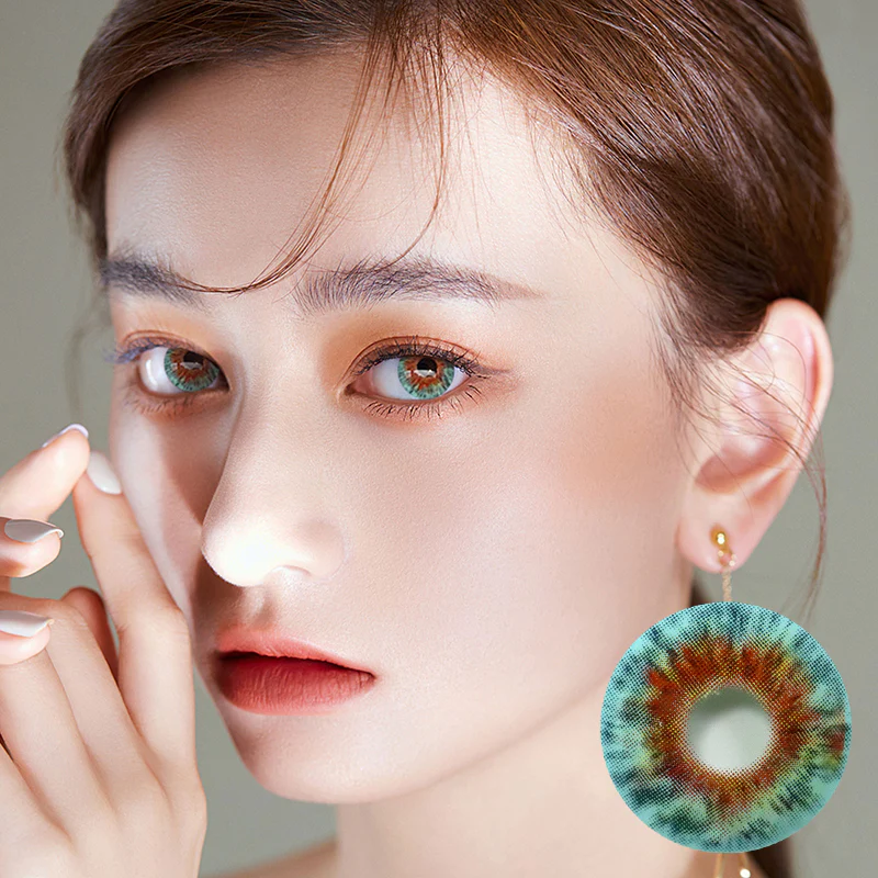 Cosplay Genshin Impact MarieAntoinetteBlue Colored Contact Lenses - Roseibase