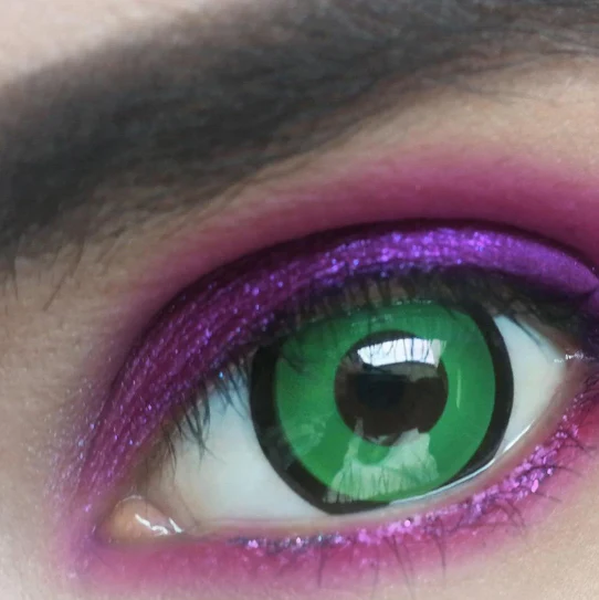 Cosplay Green Manson Colored Contact Lenses - Roseibase