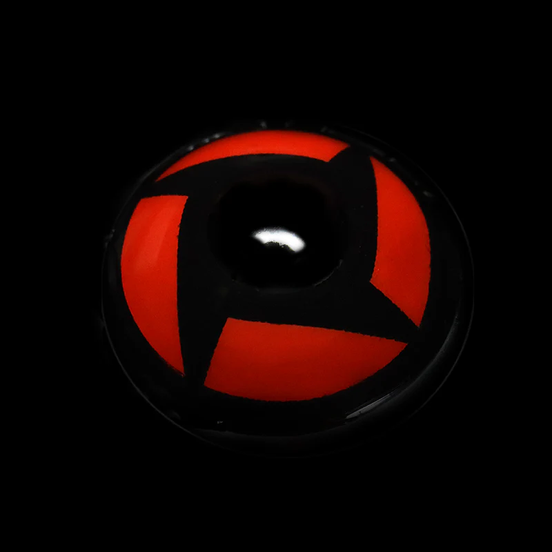 Cosplay NARUTO Uchiha Shisui Shalingan Red Prescription Colored Contact Lenses - Roseibase