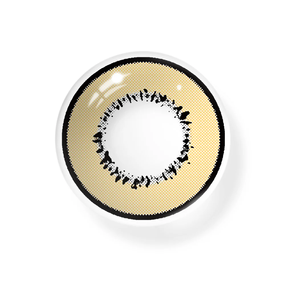 Cosplay Element Brown Prescription Colored Contact Lenses - Roseibase