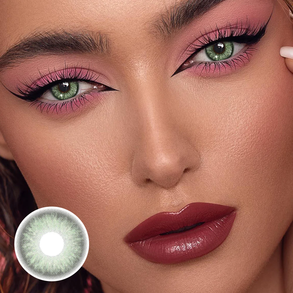 Helena Green Colored Contact Lenses - Roseibase