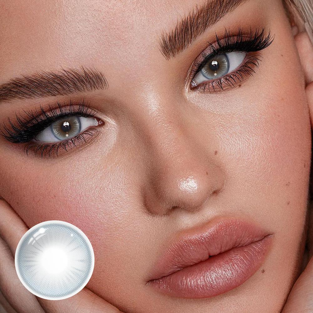 Avery Light Blue Colored Contact Lenses - Roseibase