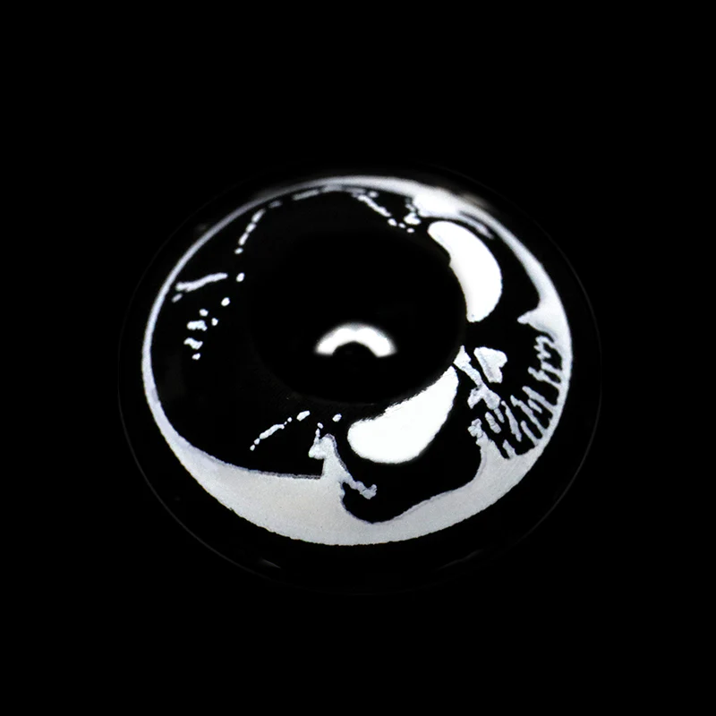 Cosplay Spider Animal Black Colored Contact Lenses - Roseibase