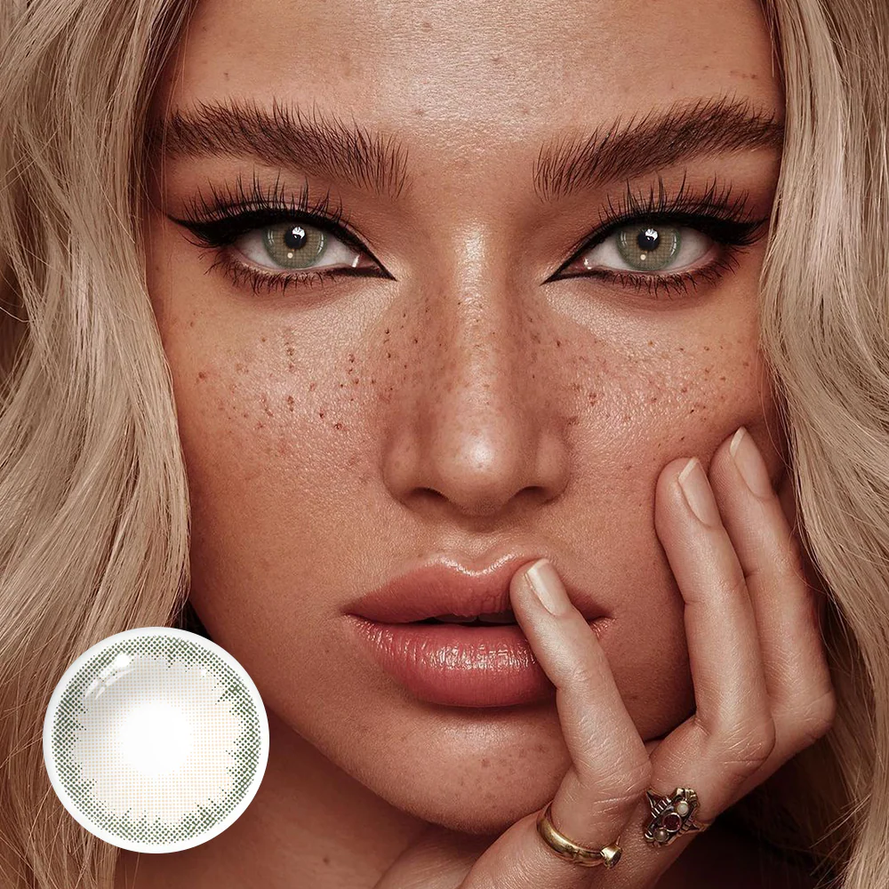 Marcela Light Brown Colored Contact Lenses - Roseibase