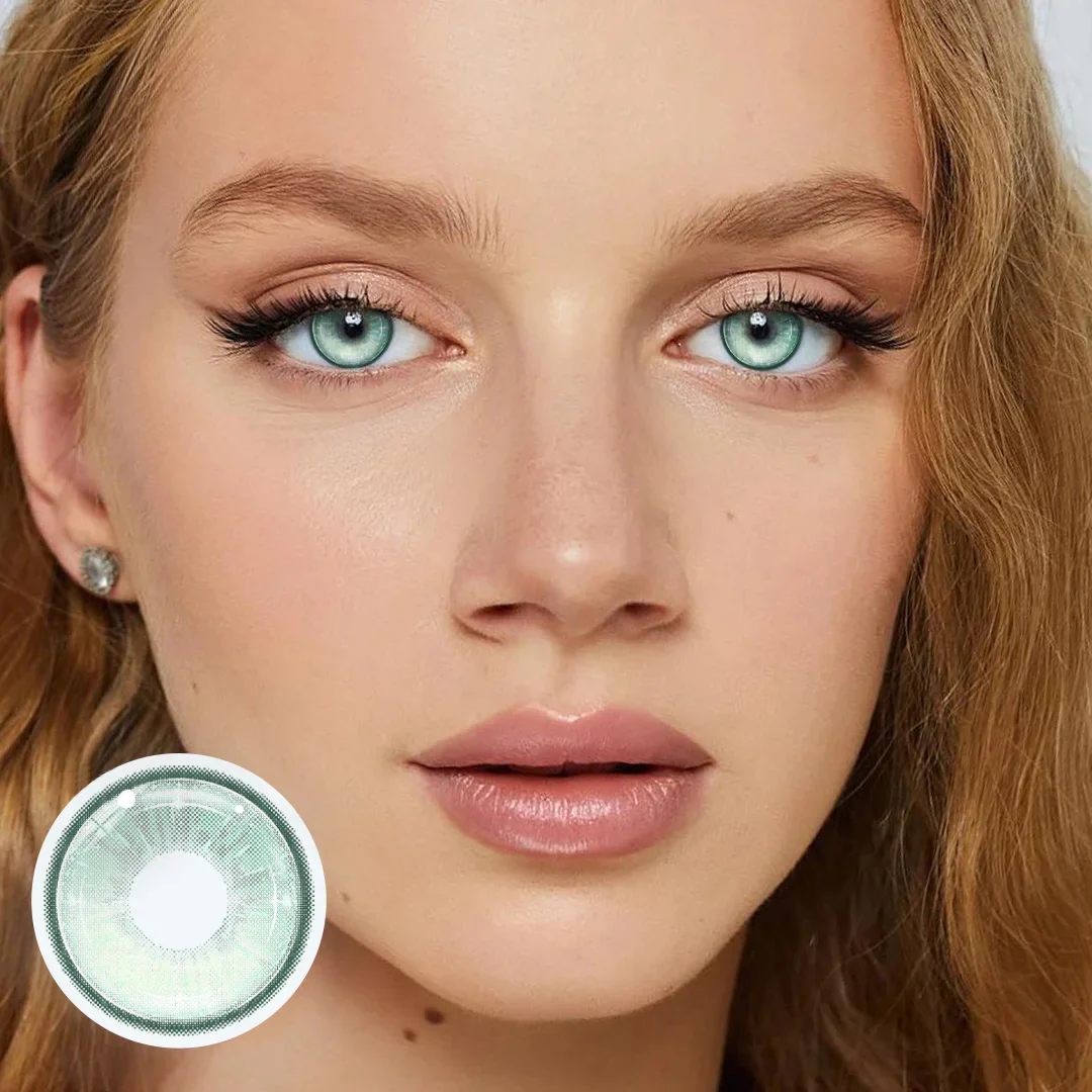 Felicia Green Colored Contact Lenses - Roseibase